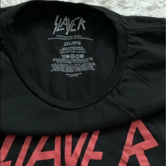 Slayer Reign In Blood T-Shirt - Picture 3 of 7